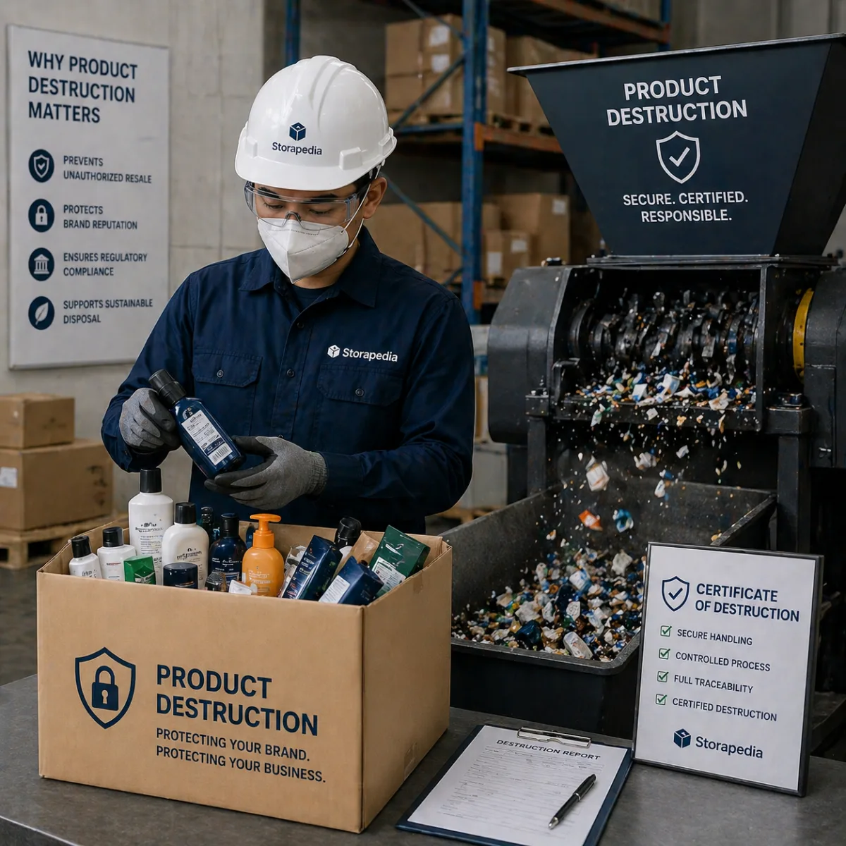 Certified Product Destruction and Brand Protection Services
